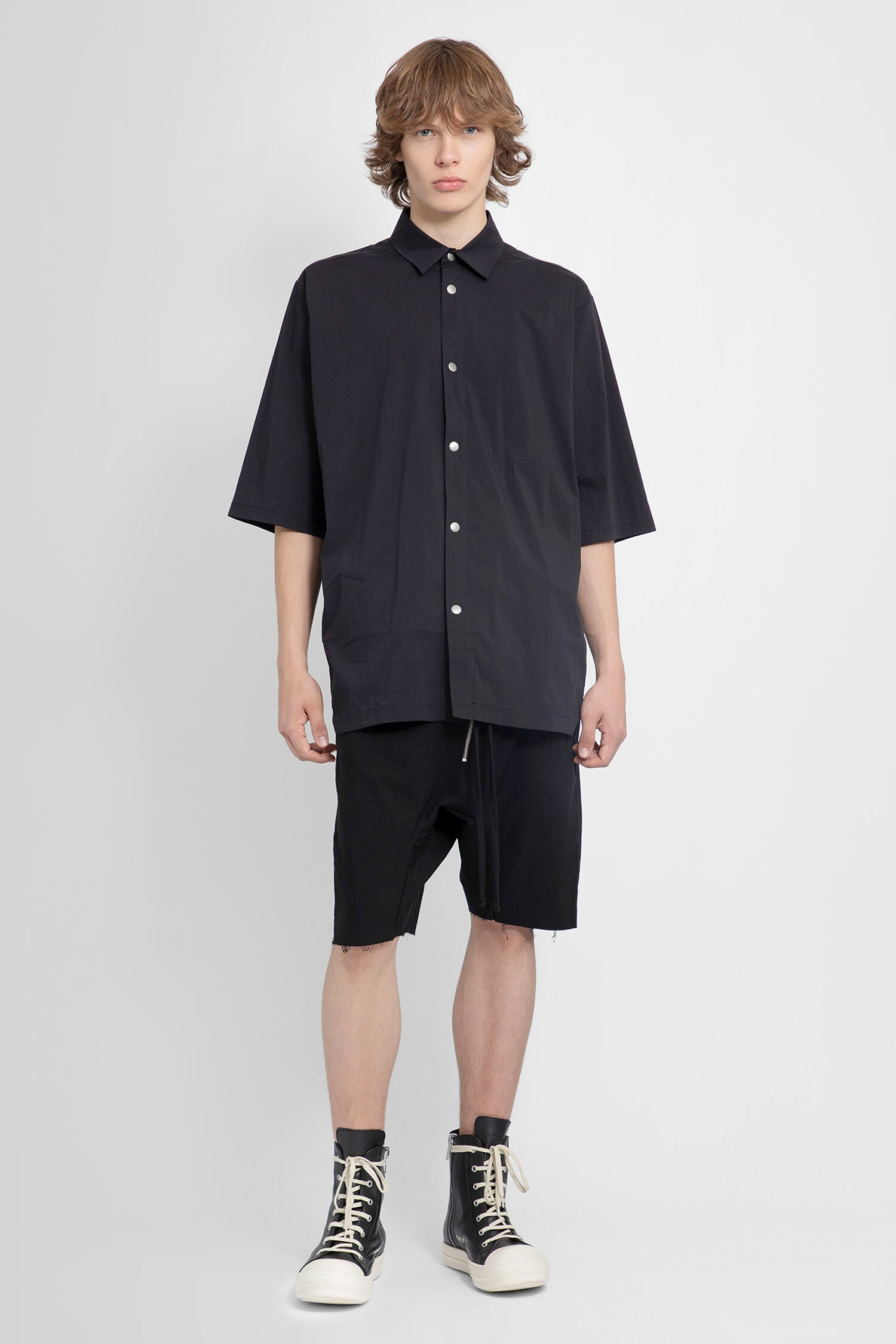 THOM KROM MAN BLACK SHIRTS