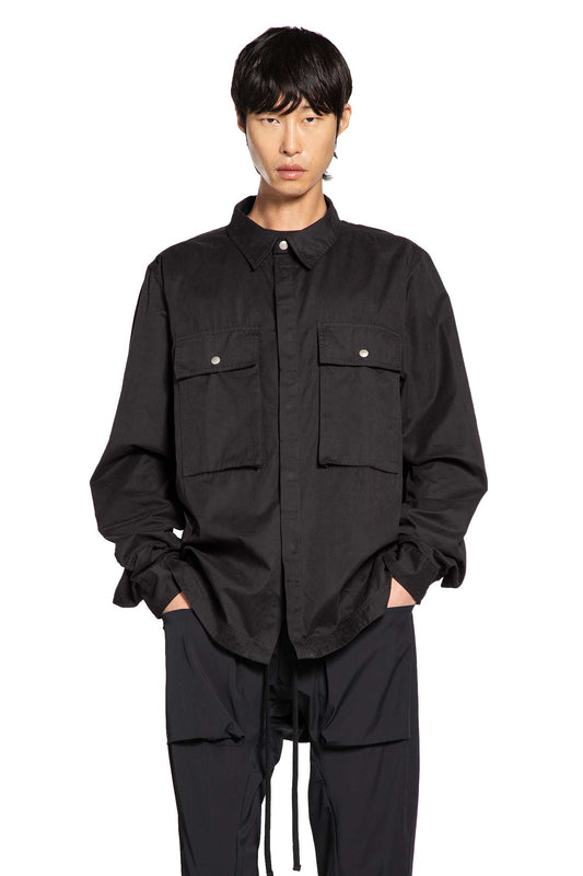 Cotton Nylon Canvas Pocket Shirt - Antonioli.eu