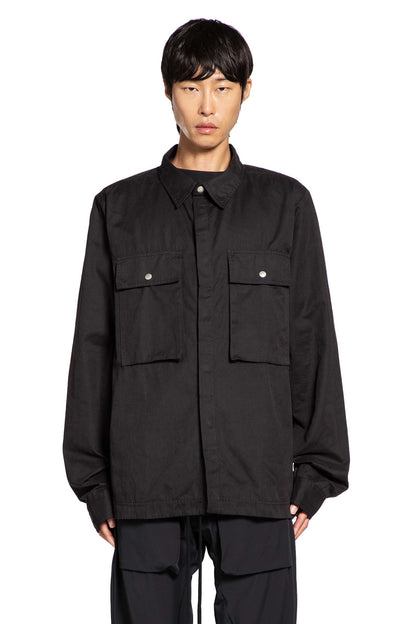 Cotton Nylon Canvas Pocket Shirt