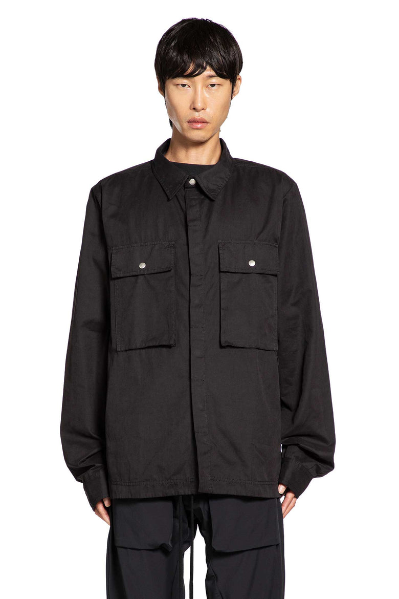 Cotton Nylon Canvas Pocket Shirt