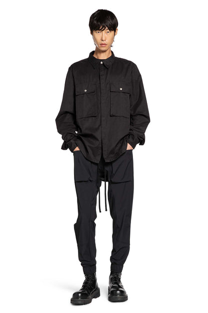 Cotton Nylon Canvas Pocket Shirt