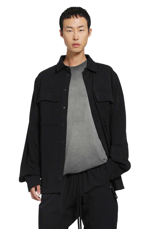 Stretch Cotton Overshirt