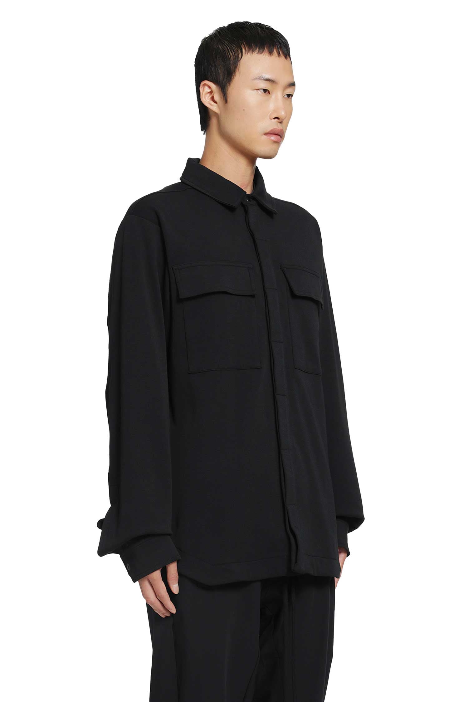 Stretch Cotton Overshirt