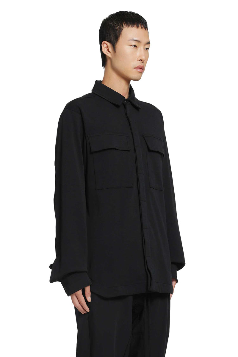 THOM KROM Stretch Cotton Overshirt man
