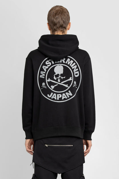 MASTERMIND WORLD MAN BLACK SWEATSHIRTS