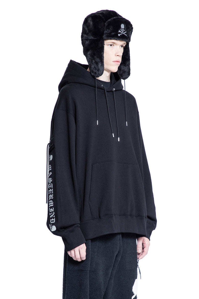 MASTERMIND WORLD MAN BLACK SWEATSHIRTS