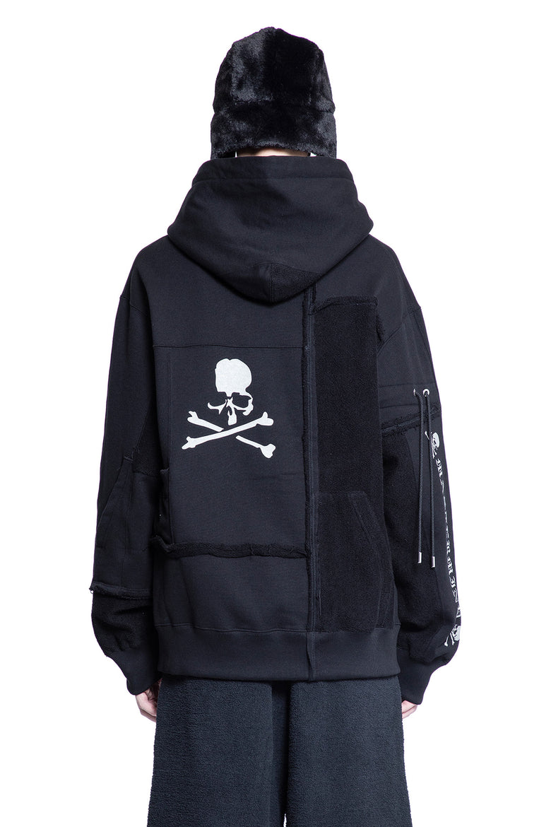 MASTERMIND WORLD MAN BLACK SWEATSHIRTS