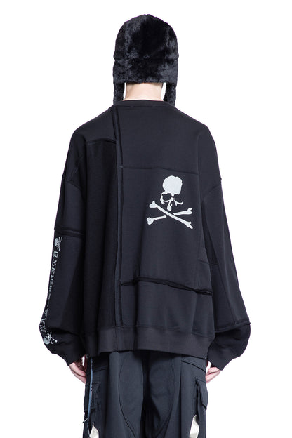 MASTERMIND WORLD MAN BLACK SWEATSHIRTS