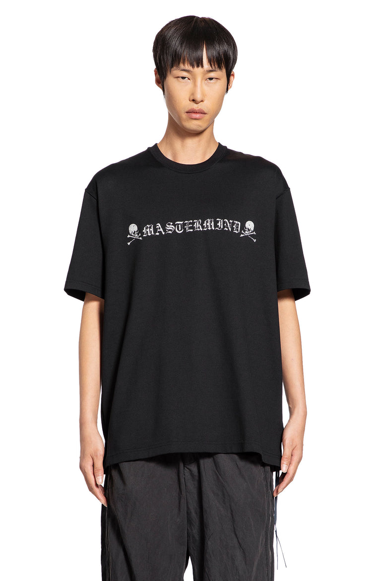 MASTERMIND WORLD MAN BLACK T-SHIRTS & TANK TOPS