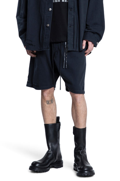 MASTERMIND WORLD MAN BLACK SHORTS & SKIRTS