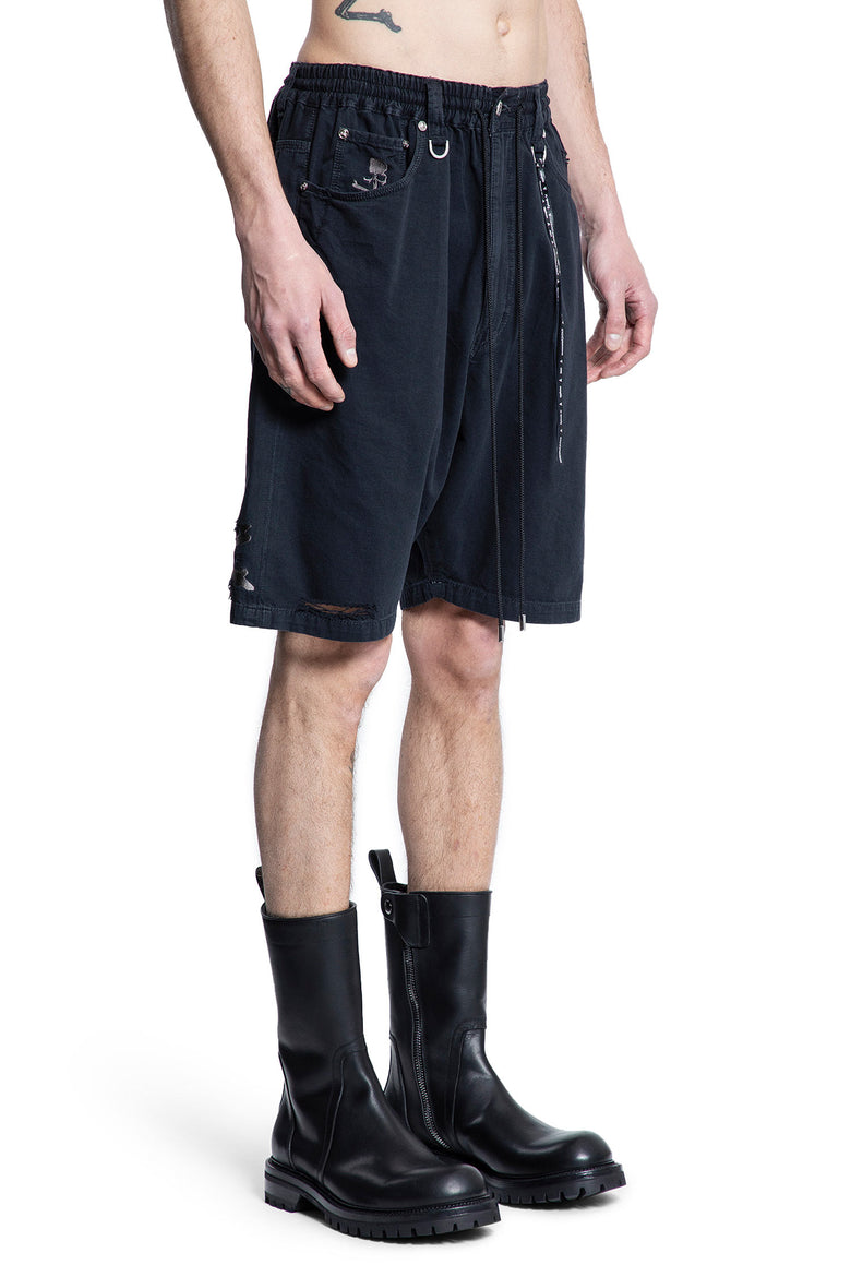 MASTERMIND WORLD MAN BLACK SHORTS & SKIRTS