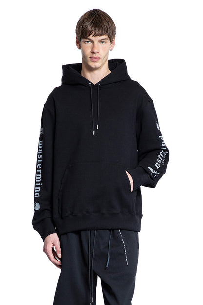 MASTERMIND WORLD MAN BLACK SWEATSHIRTS