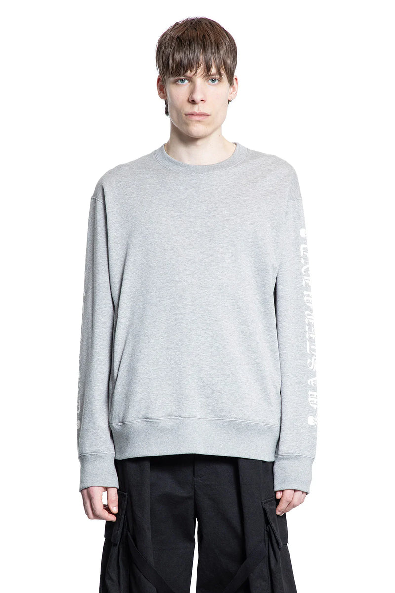 Cotton Jersey Logo Sweatshirt - Antonioli.eu