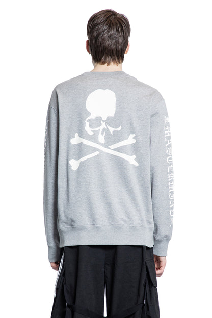 MASTERMIND WORLD MAN GREY SWEATSHIRTS