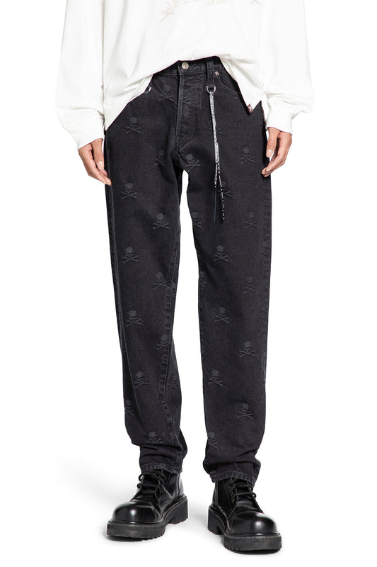 All Over Skull 5 Pocket Jeans - Antonioli.eu