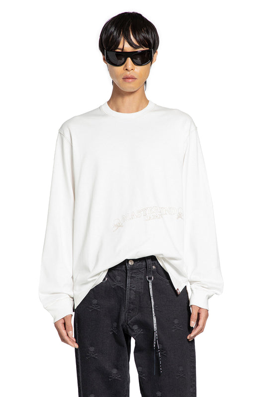 Stitched Skull Long Sleeve T-Shirt - Antonioli.eu
