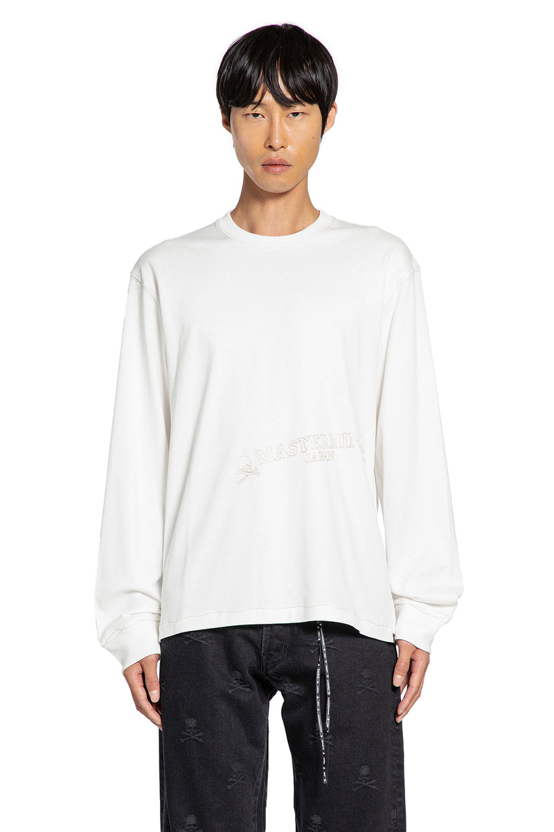 Stitched Skull Long Sleeve T-Shirt - Antonioli.eu