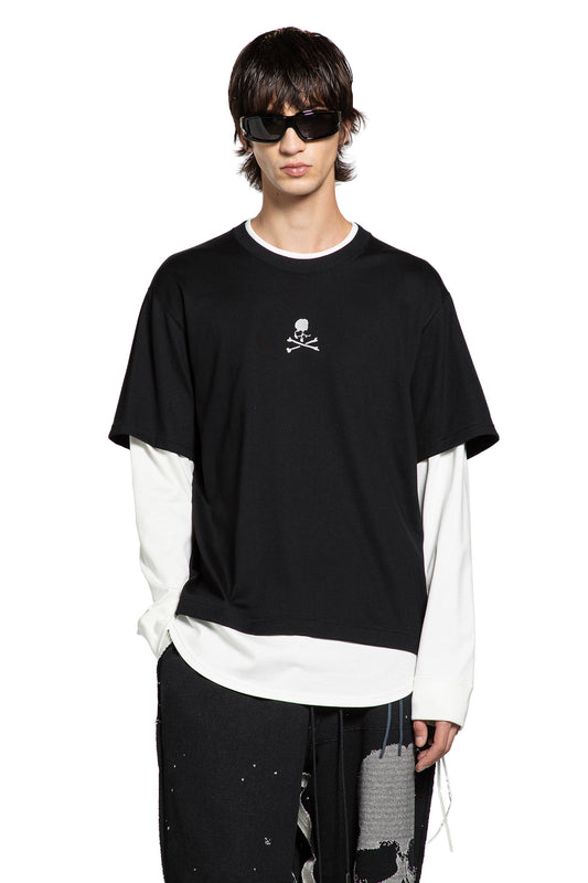 Layered Skull Long Sleeve T-Shirt