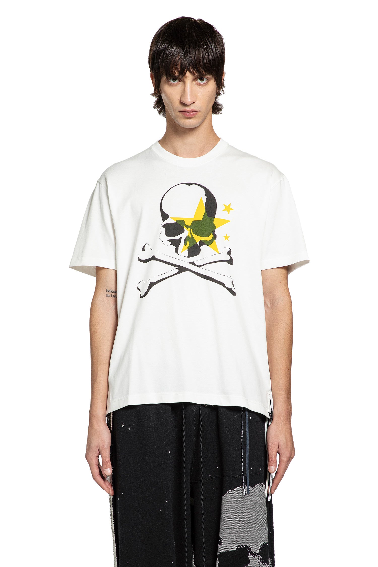 MASTERMIND WORLD MAN WHITE SHIRTS