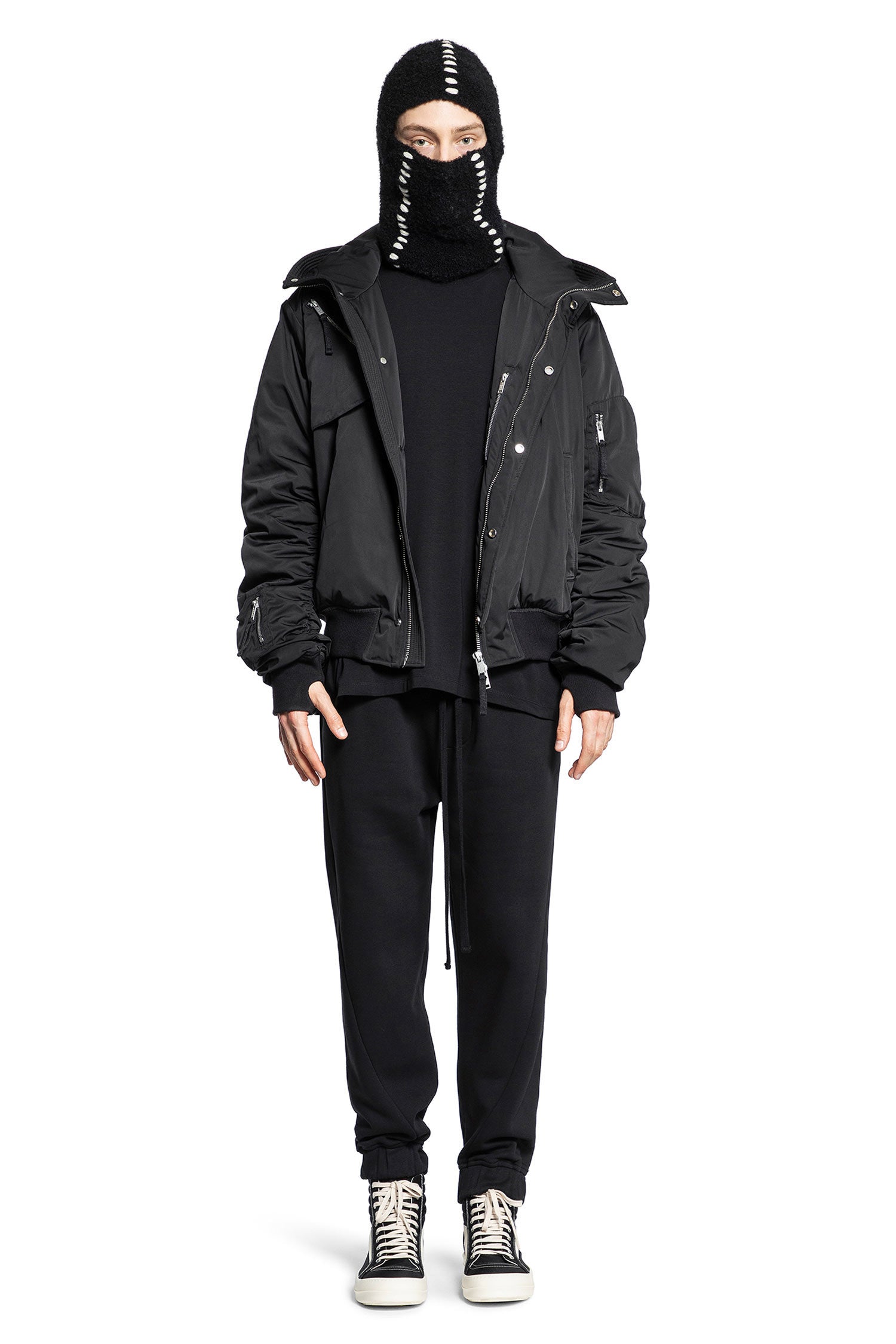 THOM KROM MAN BLACK JACKETS