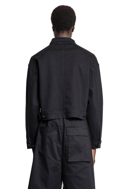 THOM KROM MAN BLACK JACKETS