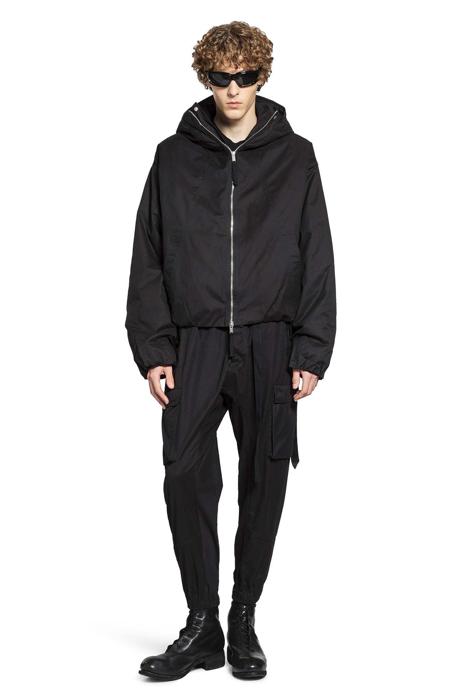 THOM KROM MAN BLACK JACKETS