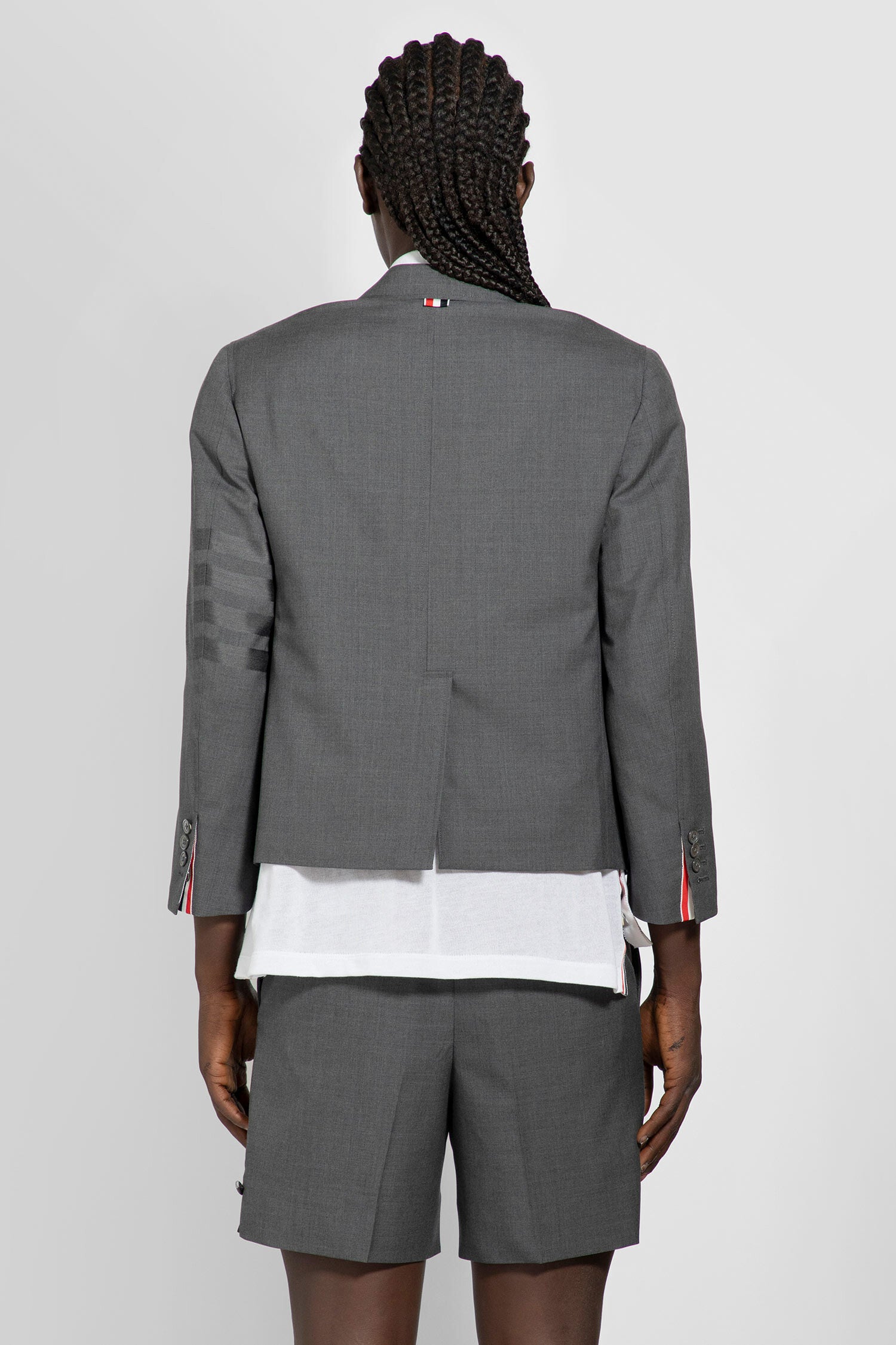 THOM BROWNE MAN GREY BLAZERS