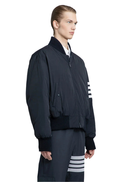 THOM BROWNE MAN BLUE JACKETS - Antonioli.eu