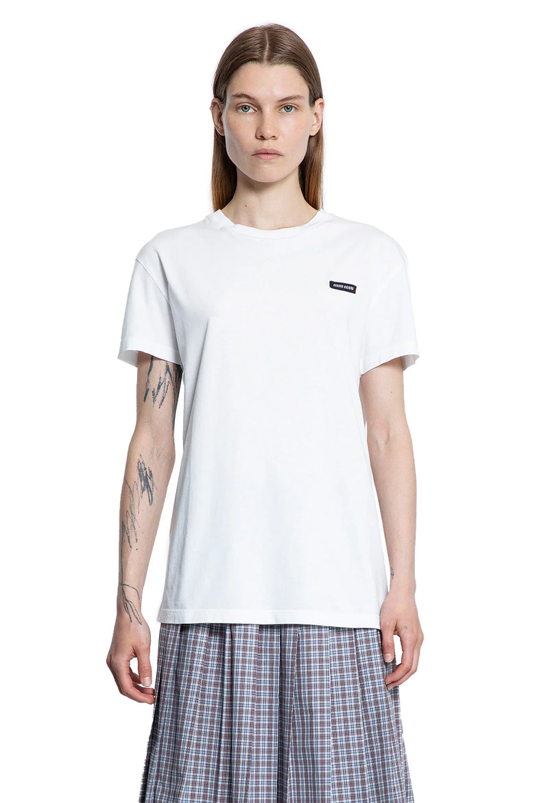 MIU MIU 3-Pack Jersey T-Shirts woman
