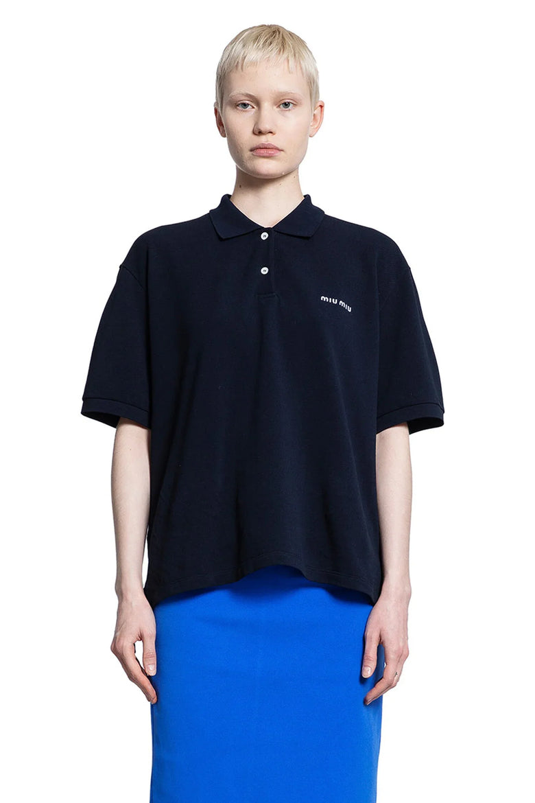 Cotton piqué polo shirt - Antonioli.eu