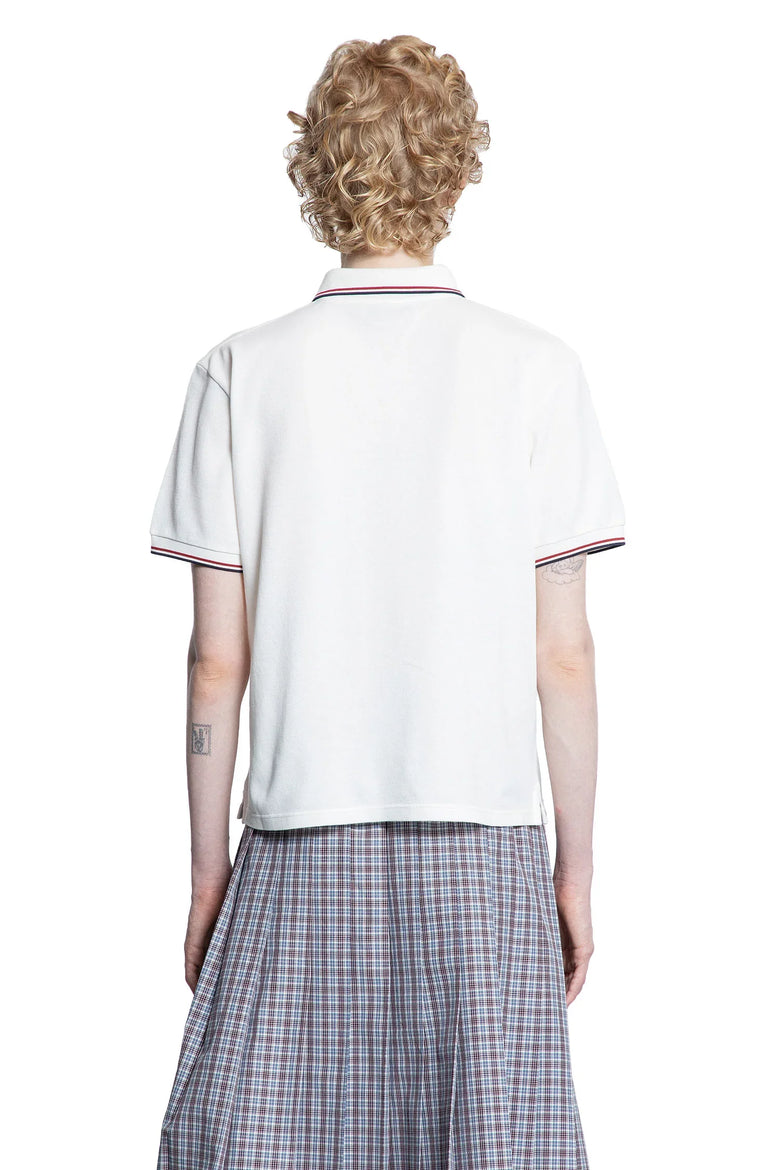 MIU MIU Cotton Piqué Polo Shirt woman