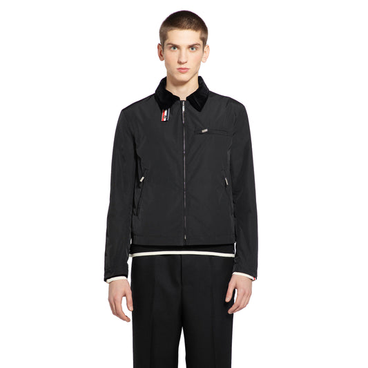 THOM BROWNE MAN BLACK JACKETS