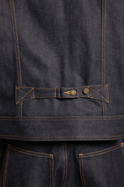 Utility Jacket in Japanese Selvedge Denim