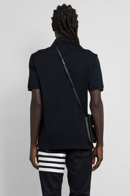 THOM BROWNE MAN BLUE T-SHIRTS & TANK TOPS