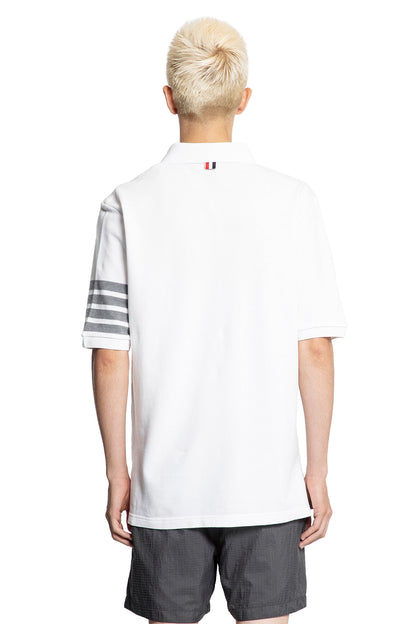 THOM BROWNE MAN WHITE T-SHIRTS & TANK TOPS