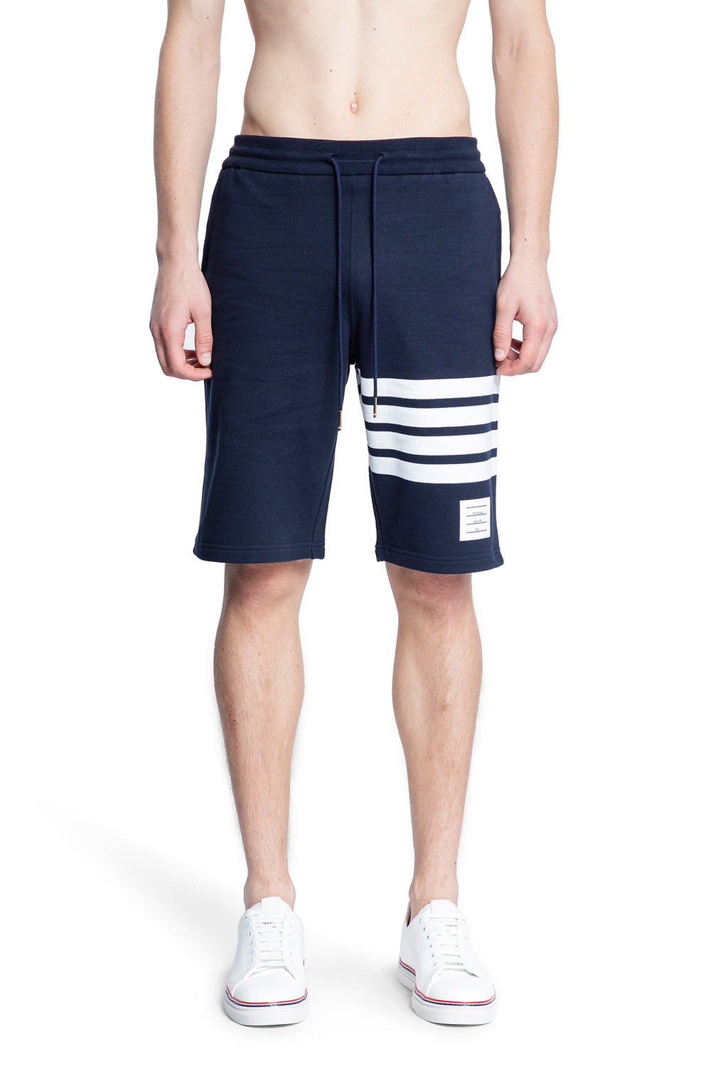 THOM BROWNE MAN BLUE SHORTS & SKIRTS