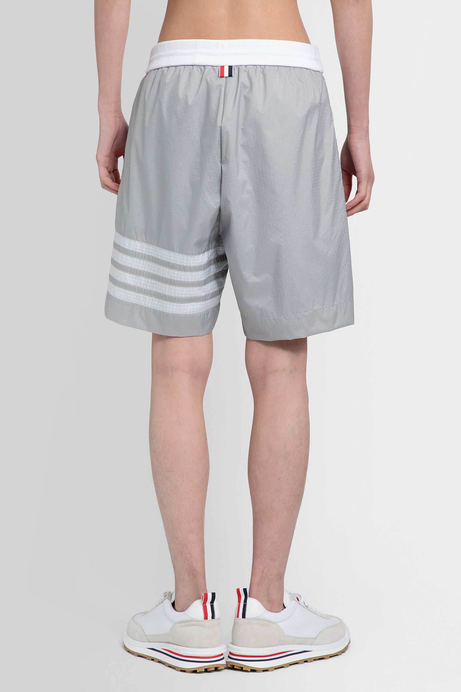 THOM BROWNE MAN GREY SHORTS & SKIRTS