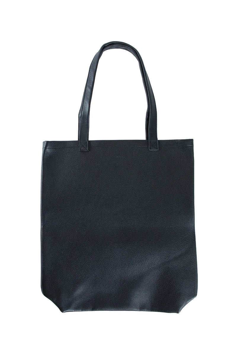 Grained Leather Tote Bag - Antonioli.eu