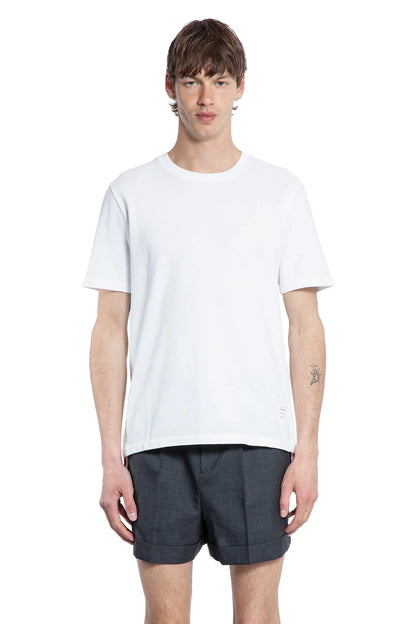 THOM BROWNE MAN WHITE T-SHIRTS & TANK TOPS - Antonioli.eu