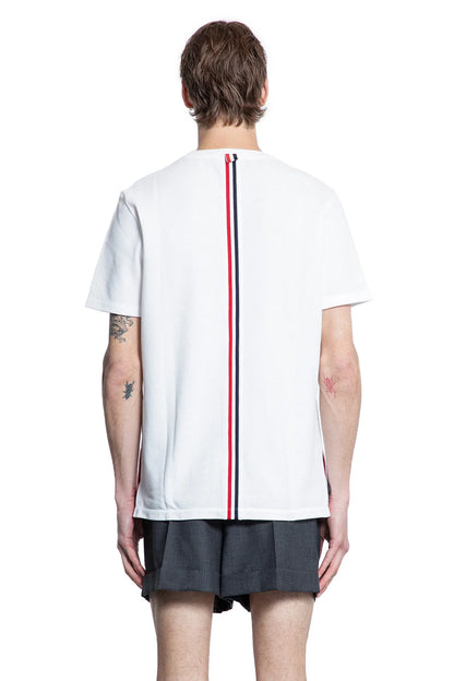 THOM BROWNE MAN WHITE T-SHIRTS & TANK TOPS - Antonioli.eu