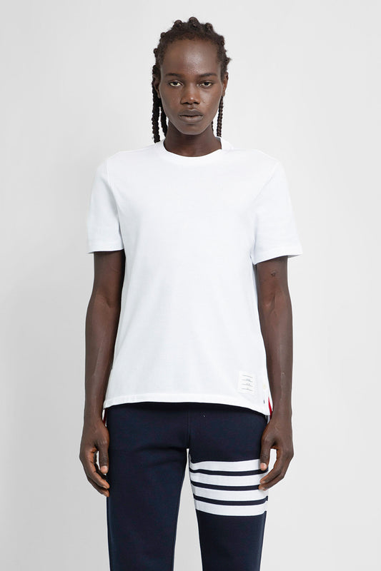 THOM BROWNE MAN WHITE T-SHIRTS & TANK TOPS