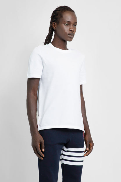 THOM BROWNE MAN WHITE T-SHIRTS & TANK TOPS