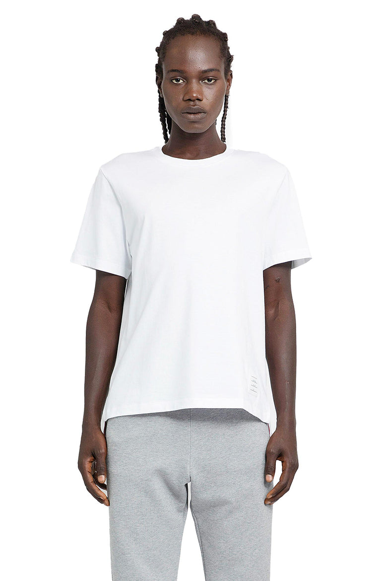 THOM BROWNE Medium Weight Jersey T-Shirt woman