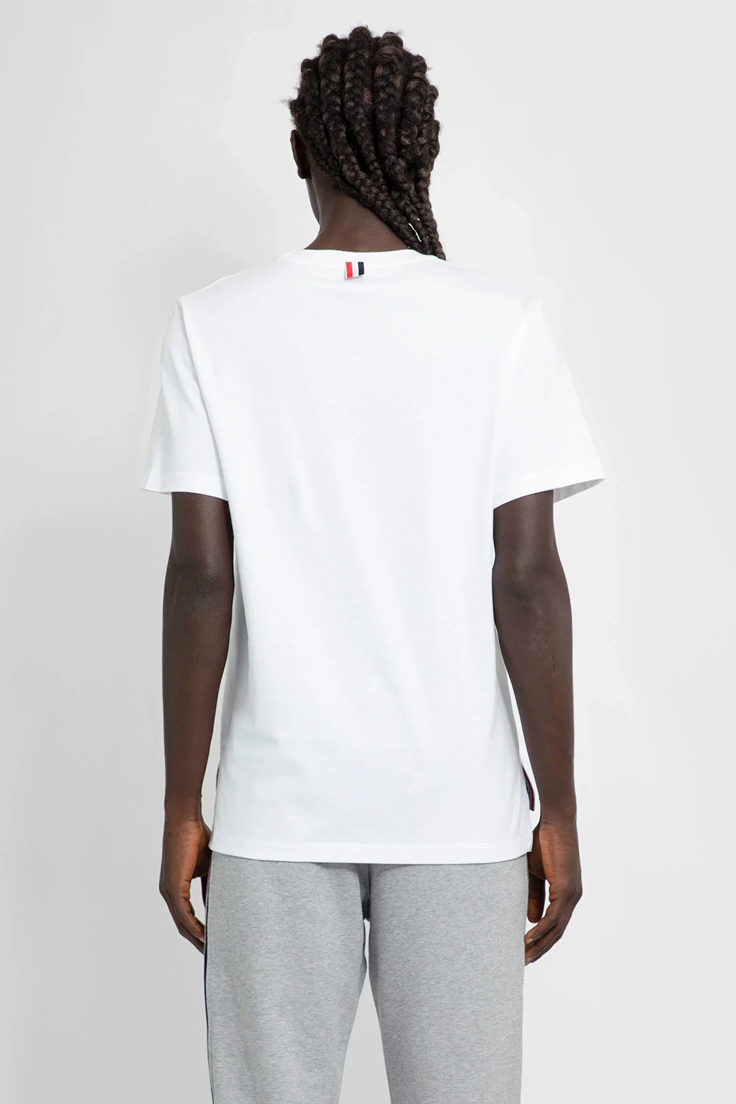 THOM BROWNE MAN WHITE T-SHIRTS & TANK TOPS - Antonioli.eu