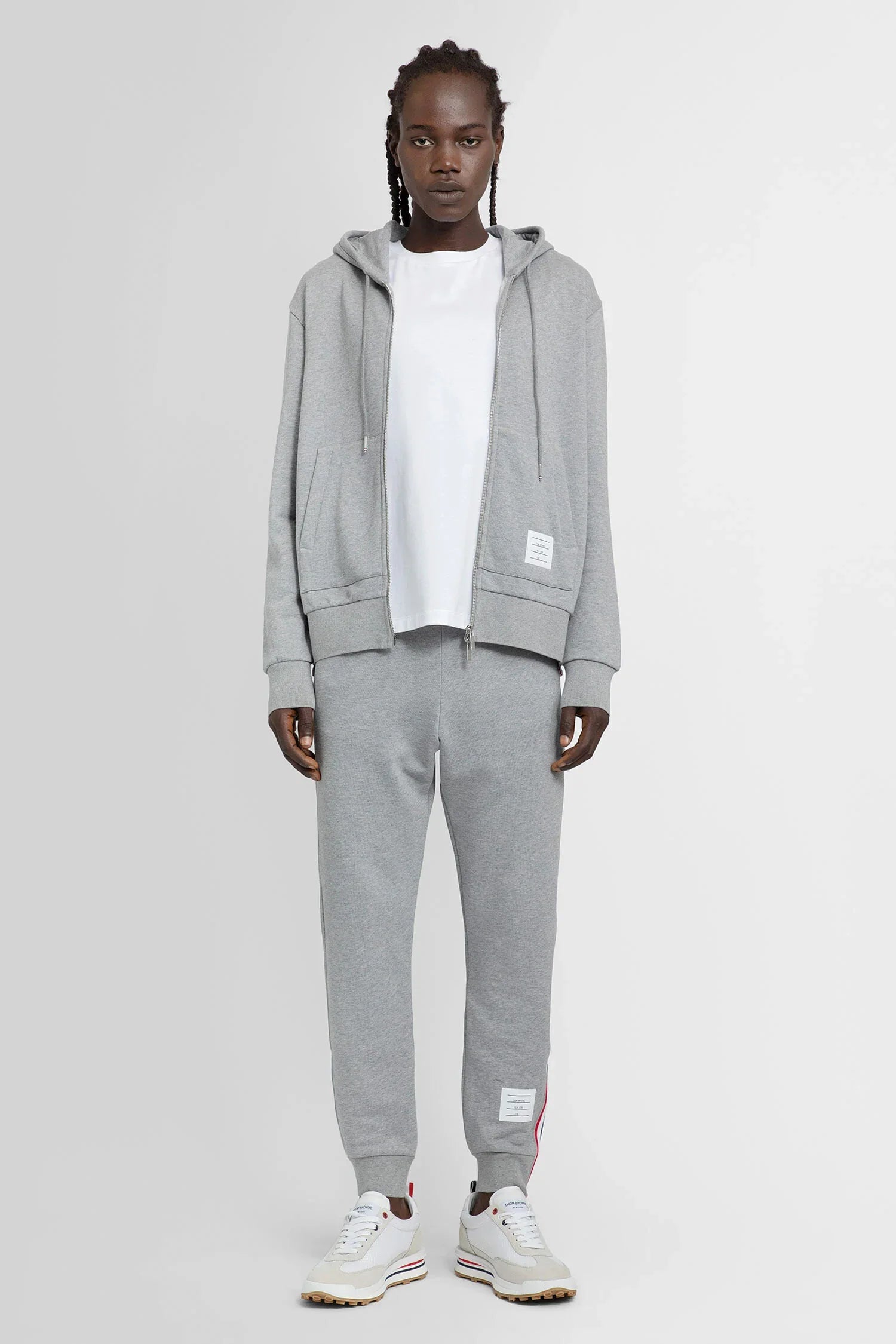 THOM BROWNE MAN WHITE T-SHIRTS & TANK TOPS - Antonioli.eu