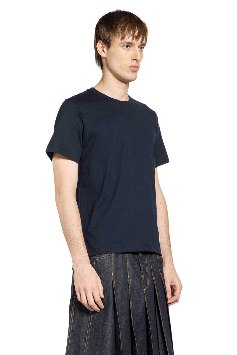 THOM BROWNE Meidum Weight Jersey Side Slit T-Shirt man