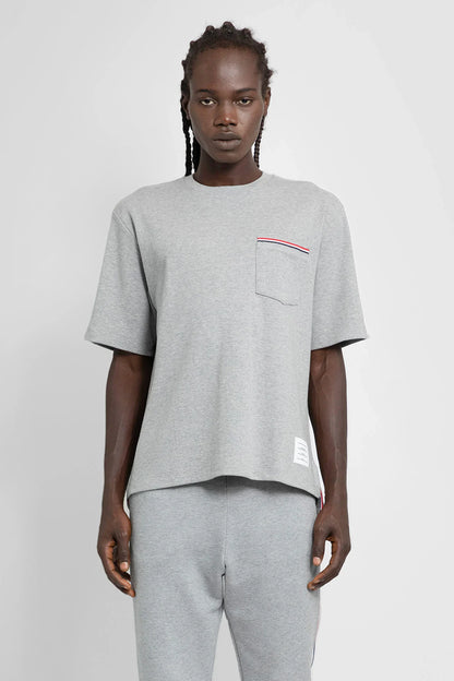THOM BROWNE MAN GREY T-SHIRTS & TANK TOPS - Antonioli.eu