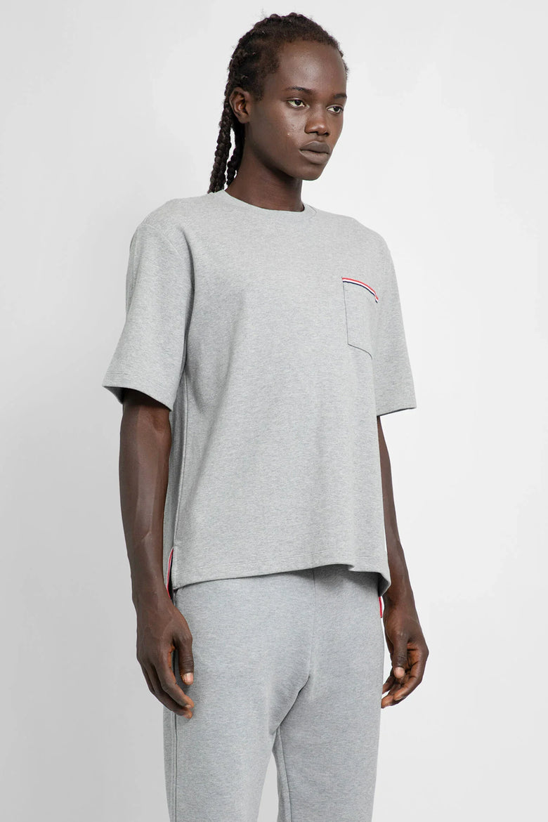 
              THOM BROWNE Oversized Milano Cotton T-Shirt man
            