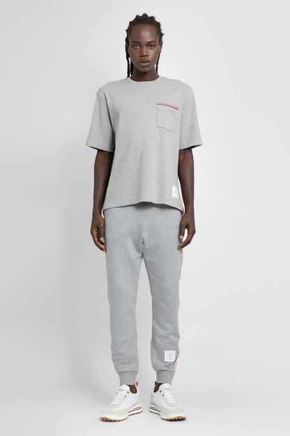 THOM BROWNE MAN GREY T-SHIRTS & TANK TOPS - Antonioli.eu
