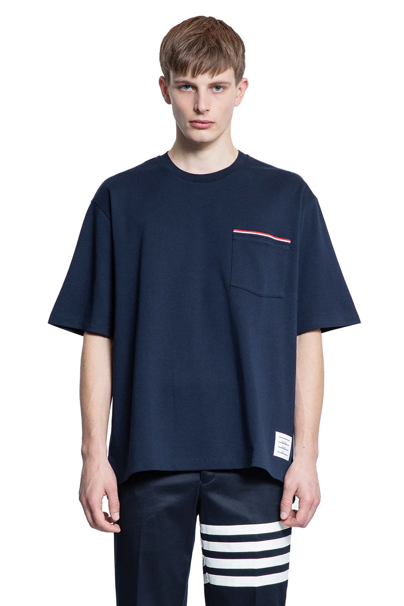 Milano Cotton Oevrsized Pocket T-Shirt - Antonioli.eu